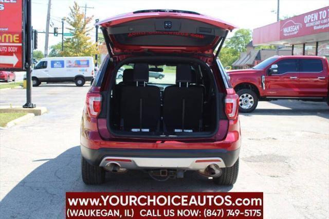 Photo of 2017 Ruby Red Metallic Tinted Clearcoat Ford Explorer