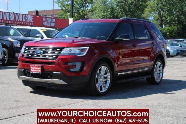 Photo of 2017 Ruby Red Metallic Tinted Clearcoat Ford Explorer