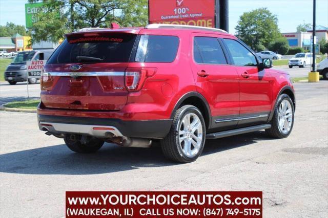 Photo of 2017 Ruby Red Metallic Tinted Clearcoat Ford Explorer