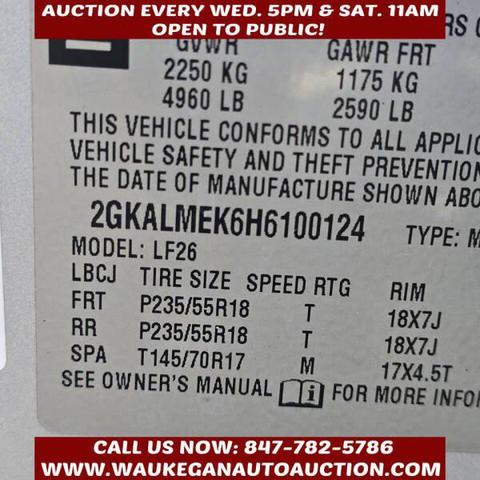 Photo of 2017 Quicksilver Metallic GMC Terrain