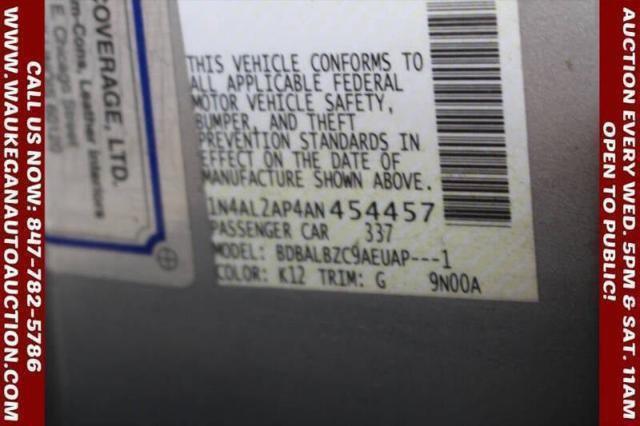 Photo of 2010 Radiant Silver Metallic Nissan Altima