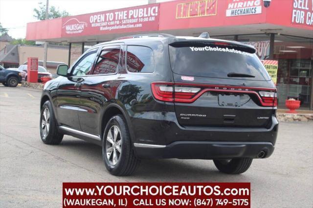 Photo of 2016 Brilliant Black Crystal Pearlcoat Dodge Durango