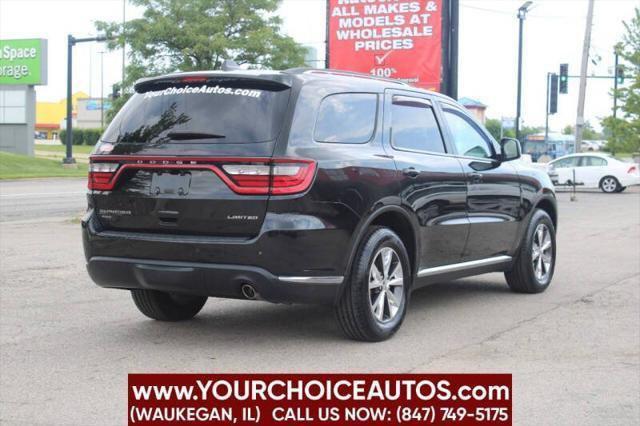 Photo of 2016 Brilliant Black Crystal Pearlcoat Dodge Durango