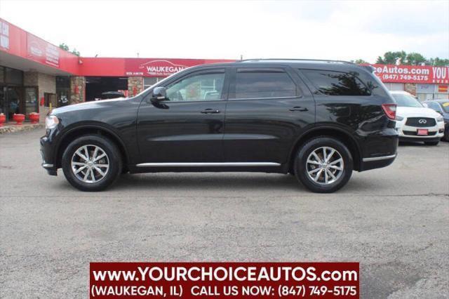 Photo of 2016 Brilliant Black Crystal Pearlcoat Dodge Durango