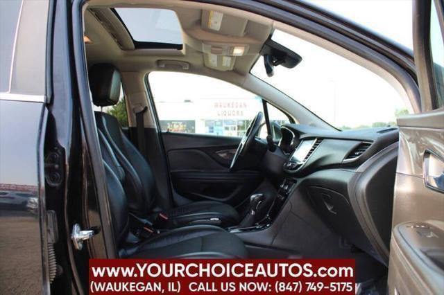 Photo of 2017 Black Cherry Metallic Buick Encore