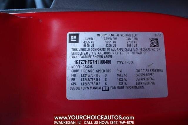 Photo of 2017 Cardinal Red GMC Savana 3500