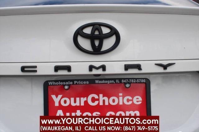 Photo of 2022 White Toyota Camry