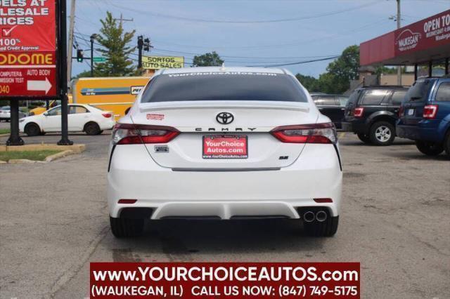 Photo of 2022 White Toyota Camry