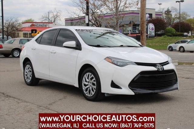 Photo of 2019 Super White Toyota Corolla