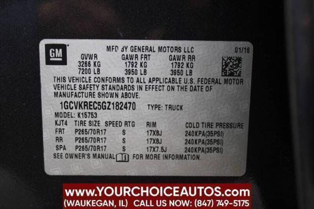 Photo of 2016 Special Paint Chevrolet Silverado 1500