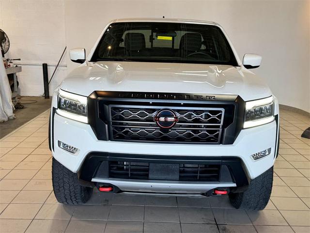 Photo of 2023 Glacier White Nissan Frontier