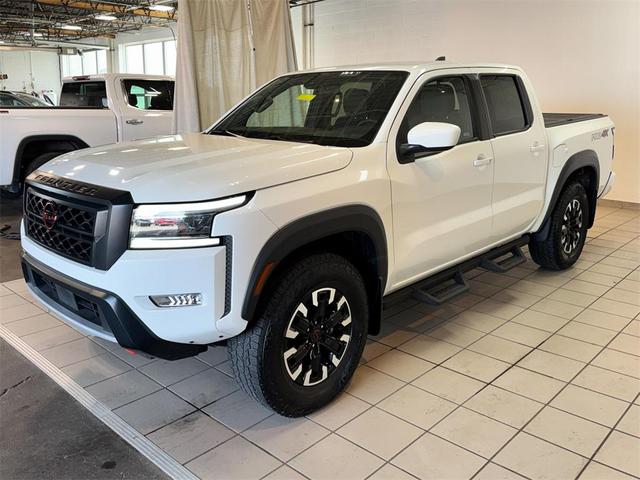 Photo of 2023 Glacier White Nissan Frontier