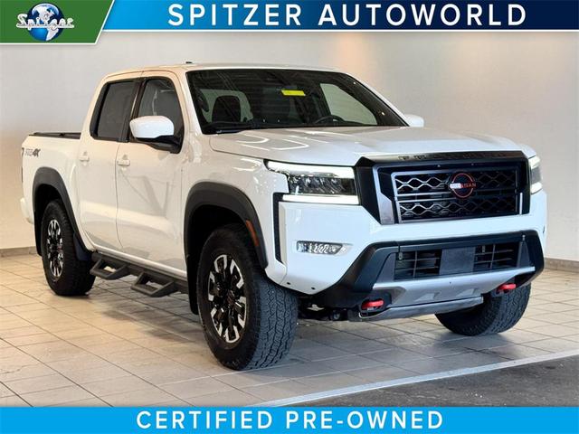 Photo of 2023 Glacier White Nissan Frontier