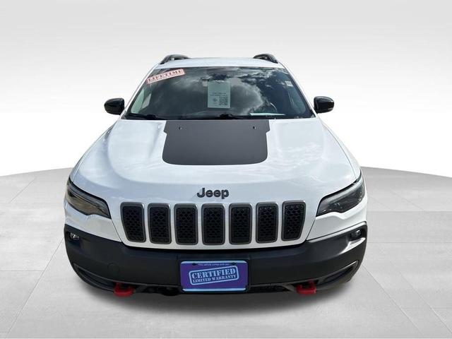 Photo of 2022 Bright White Clearcoat Jeep Cherokee