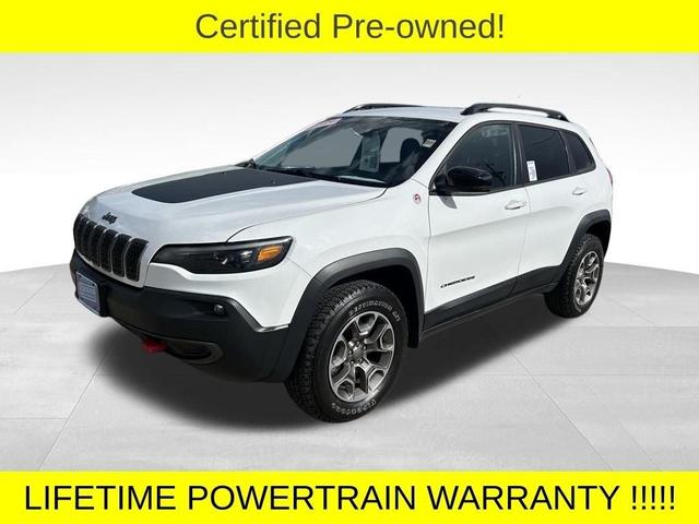 Photo of 2022 Bright White Clearcoat Jeep Cherokee