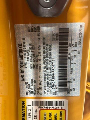 Photo of 2023 Cyber Orange Metallic Tricoat Ford Bronco Sport