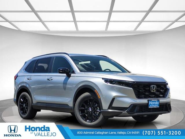 Photo of 2025 Solar Silver Metallic Honda CR-V Hybrid