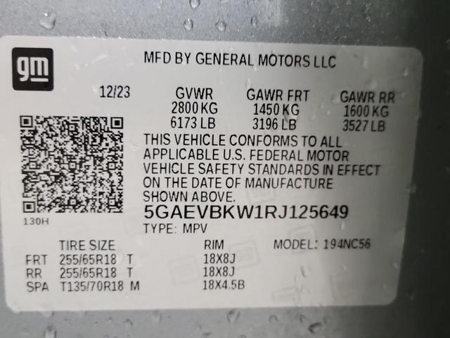 Photo of 2024 Moonstone Gray Metallic Buick Enclave