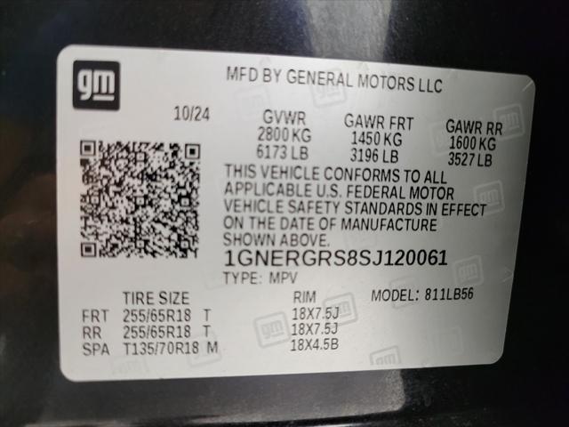 Photo of 2025 Mosaic Black Metallic Chevrolet Traverse