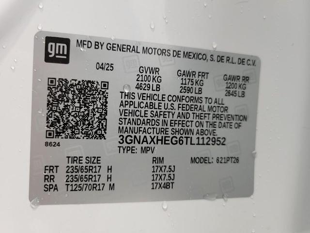 Photo of 2026 Summit White Chevrolet Equinox