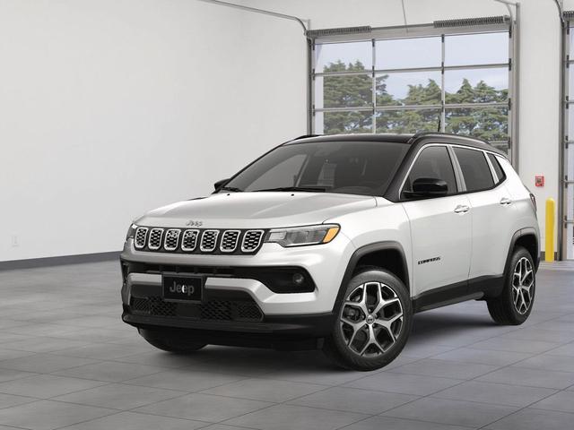 Photo of 2025 Bright White Clear-Coat Exterior Paint Jeep Compass