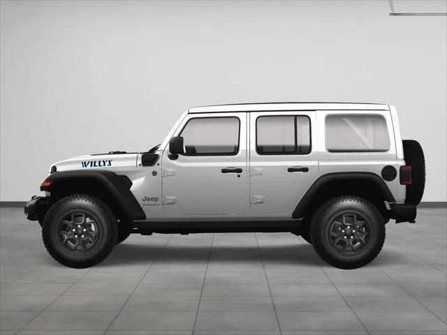 Photo of 2025 Bright White Clear-Coat Exterior Paint Jeep Wrangler 4xe