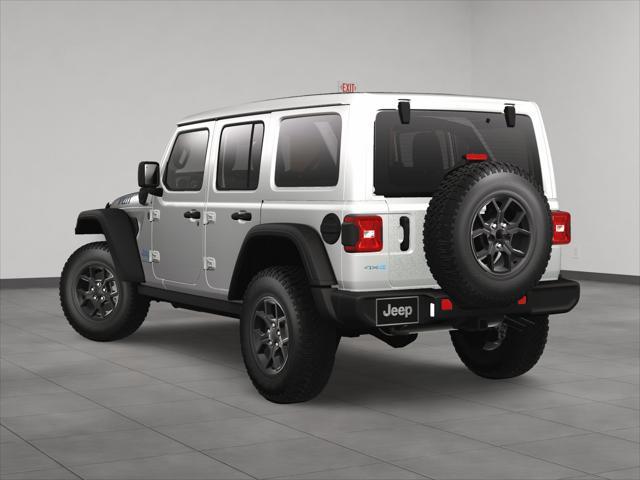 Photo of 2025 Bright White Clear-Coat Exterior Paint Jeep Wrangler 4xe