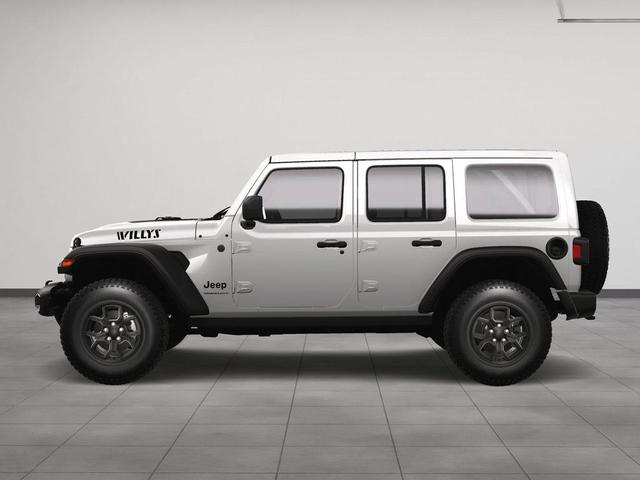 Photo of 2025 Bright White Clear-Coat Exterior Paint Jeep Wrangler
