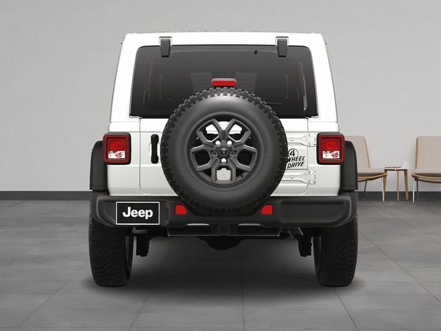 Photo of 2025 Bright White Clear-Coat Exterior Paint Jeep Wrangler
