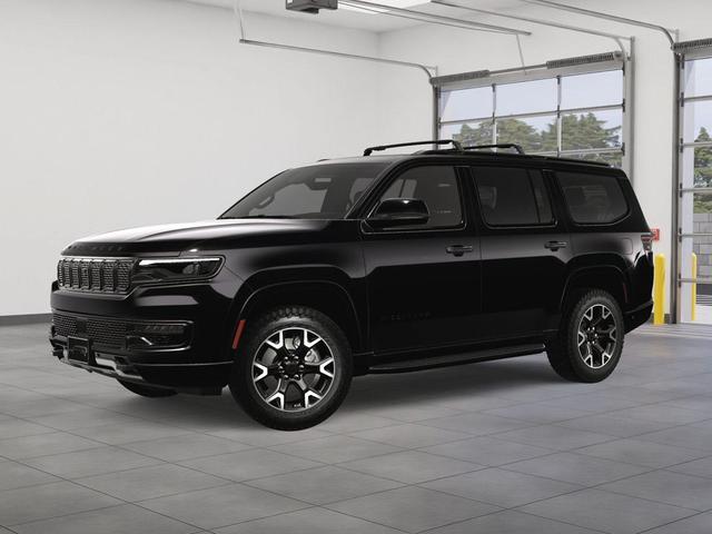 Photo of 2025 Diamond Black Crystal Pearl-Coat Exterior Paint Jeep Wagoneer