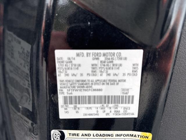 Photo of 2014 Black Ford F-150