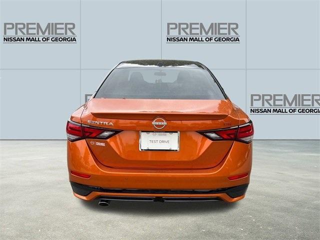 Photo of 2025 Orange Nissan Sentra