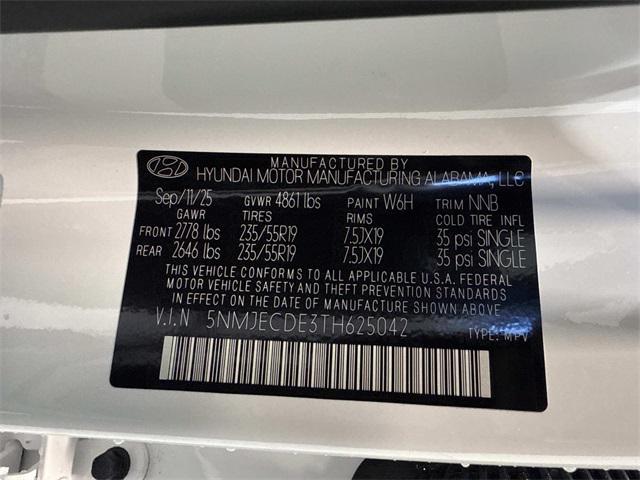 Photo of 2026 Serenity White Pearl Hyundai TUCSON