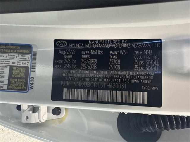 Photo of 2026 Serenity White Pearl Hyundai TUCSON