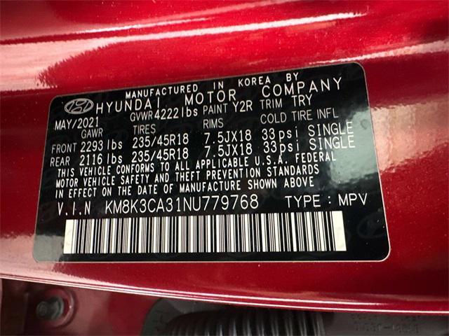 Photo of 2022 Pulse Red Hyundai KONA