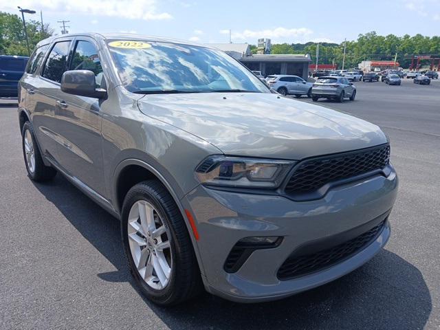 Photo of 2022 Destroyer Gray Clearcoat Dodge Durango