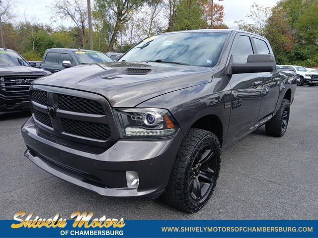 Photo of 2018 Brilliant Black Crystal Pearlcoat RAM 1500