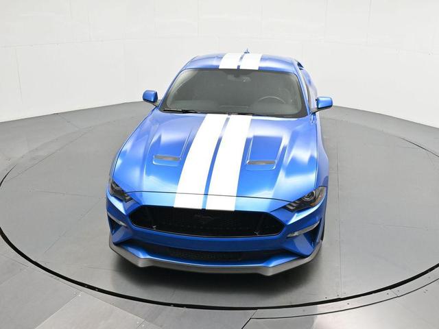 Photo of 2020 Velocity Blue Metallic Ford Mustang
