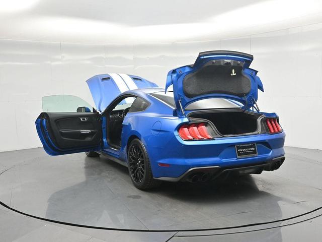 Photo of 2020 Velocity Blue Metallic Ford Mustang