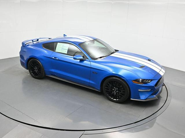 Photo of 2020 Velocity Blue Metallic Ford Mustang