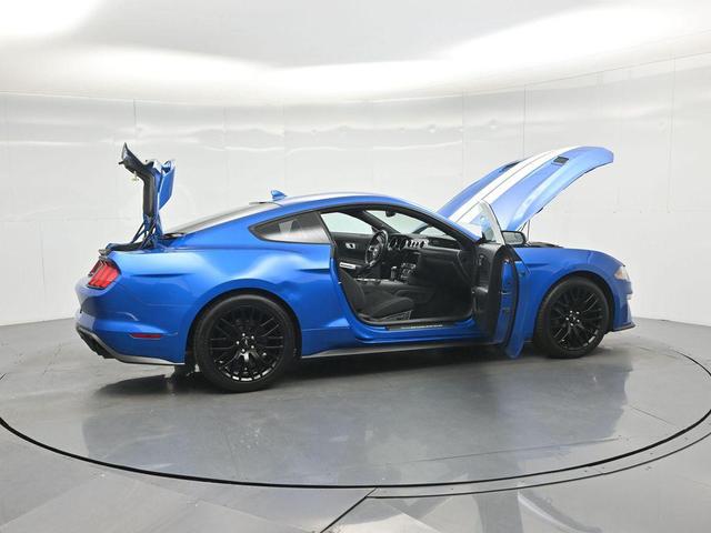 Photo of 2020 Velocity Blue Metallic Ford Mustang
