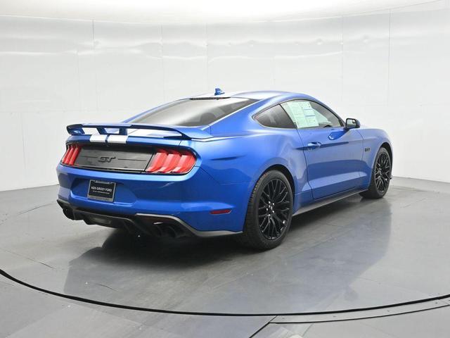 Photo of 2020 Velocity Blue Metallic Ford Mustang