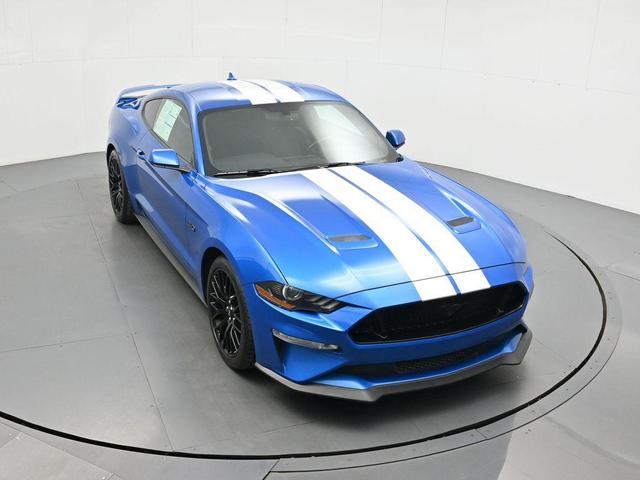 Photo of 2020 Velocity Blue Metallic Ford Mustang