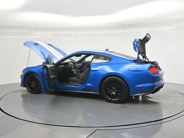 Photo of 2020 Velocity Blue Metallic Ford Mustang