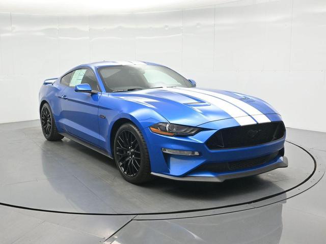 Photo of 2020 Velocity Blue Metallic Ford Mustang