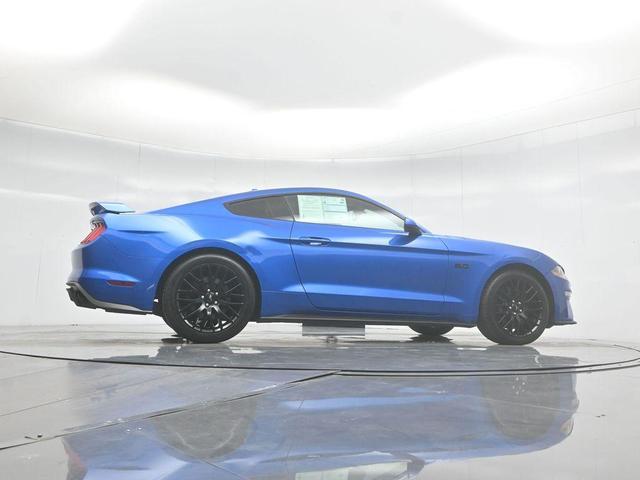 Photo of 2020 Velocity Blue Metallic Ford Mustang