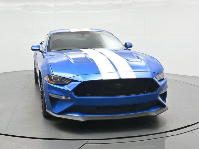 Photo of 2020 Velocity Blue Metallic Ford Mustang