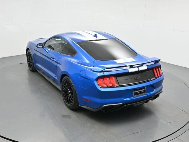 Photo of 2020 Velocity Blue Metallic Ford Mustang