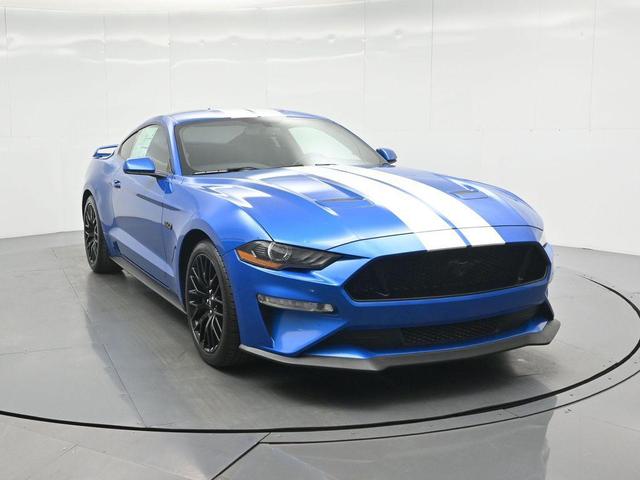 Photo of 2020 Velocity Blue Metallic Ford Mustang