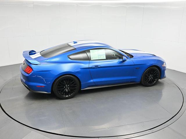 Photo of 2020 Velocity Blue Metallic Ford Mustang